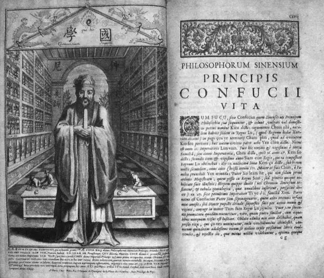 最初的「博学的伟大哲学家」孔子的名字，而是拉丁文