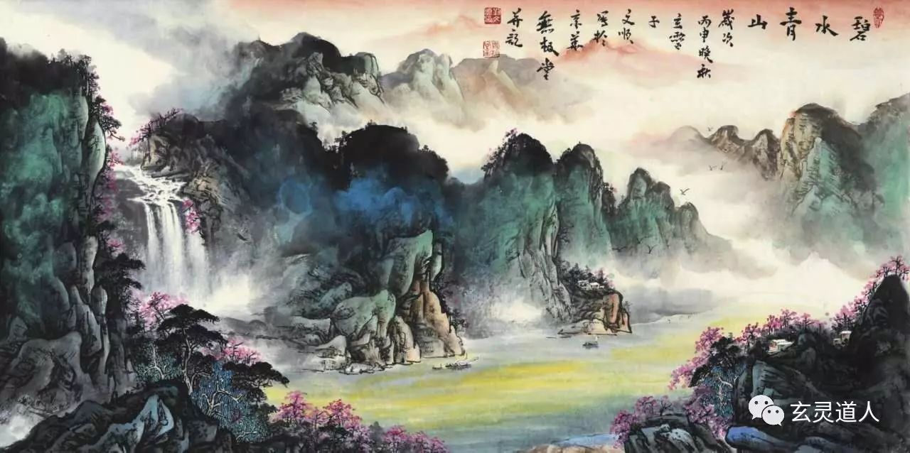 
寻根探源：道家思想与中国山水画相融的成因(组图)