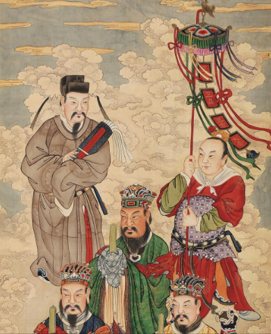中国道教文化包含三个方面：道家思想、道教教义及道教组织形式