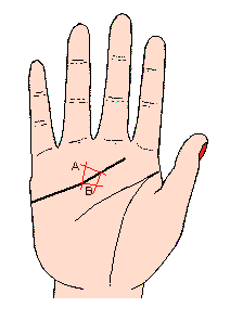 手相的五大线纹：做事失败者的手相有二个的特征