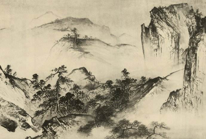 中国传统绘画一向被认为是“德”、“道”的关系