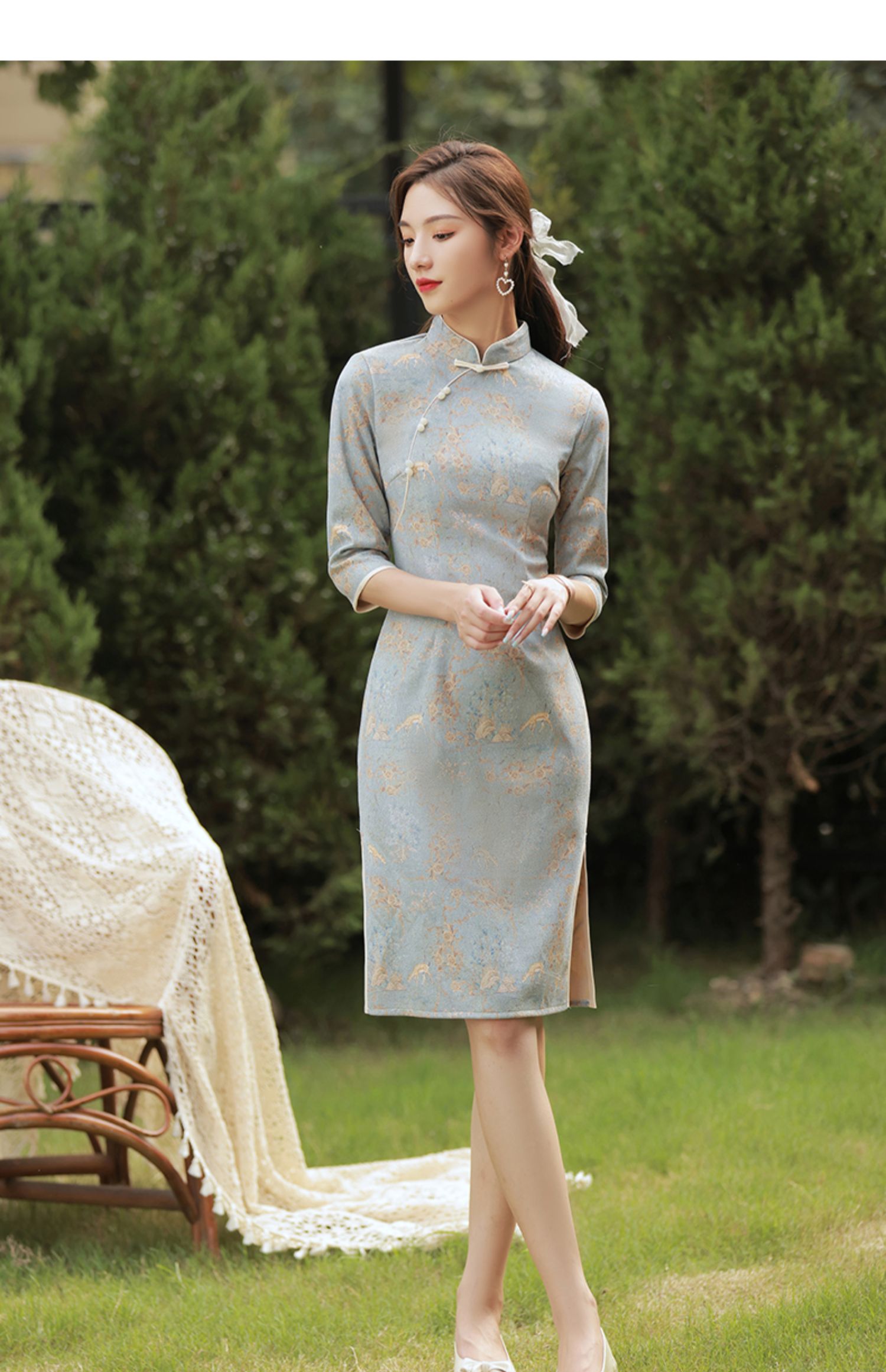 旗袍在中国服装历史上具有举足轻重的地位--