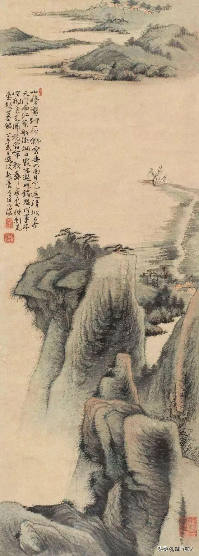 道家哲学对中国画的审美影响以及在构图中的体现